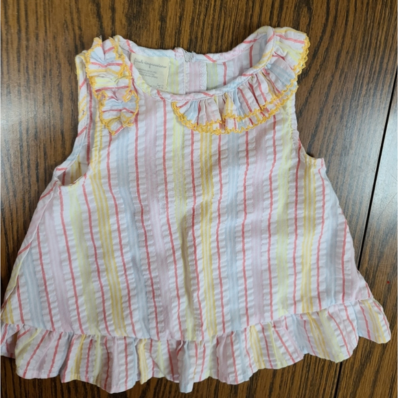 Girl's 12M 4-Piece Summer Bundle NWT Dress & Bloomers - Picture 16 of 16